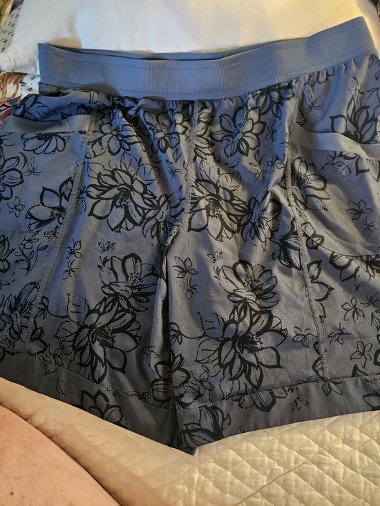 St. John's Bay Pants - St. John's Bay Blue Floral Women's Bermuda Shorts